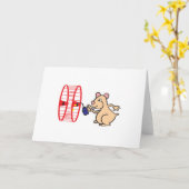 dwaas hamsterrad smeren kaart (Gele Bloem)
