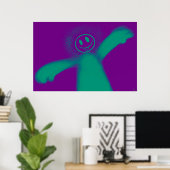 DWAAS KNUFFELAAR POSTER (Thuiskantoor)