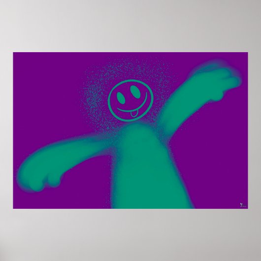 DWAAS KNUFFELAAR POSTER (Voorkant)