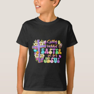 Dwaas Konijn Pasen Is Voor Jezus Religieus Christe T-shirt