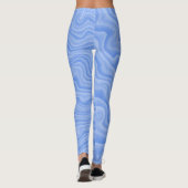 Dwaas Korensla-Blauw Leggings (Achterkant)