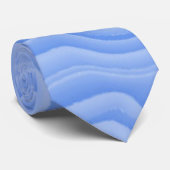 Dwaas Korensla-Blauw Stropdas (Opgerold)