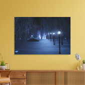 Dwaas Licht Canvasprint Canvas Afdruk (Insitu (Woonkamer))