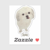 Dwaas Malshi-hondjeste sticker (Vel)