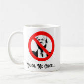 Dwaas me eens anti-Trump Koffiemok (Links)