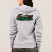 dwaas meisje hoodie (Achterkant)