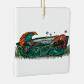 dwaas meisje keramisch ornament (Rechts)