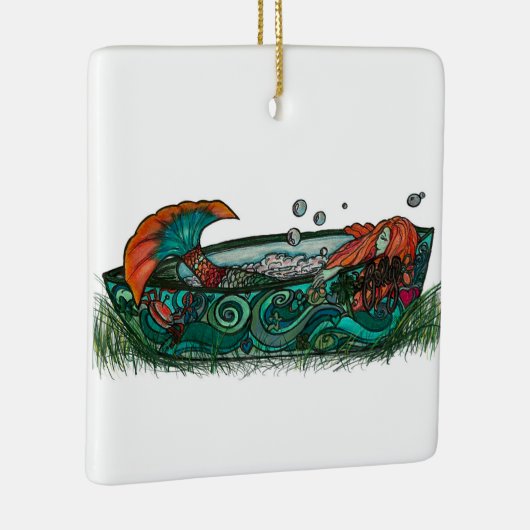 dwaas meisje keramisch ornament (Rechts)