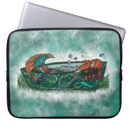 dwaas meisje laptop sleeve