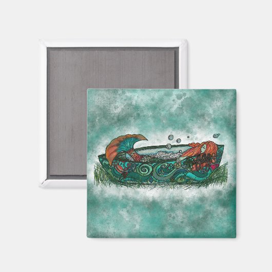 dwaas meisje magneet (Voorkant / Achterkant)