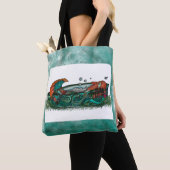 dwaas meisje tote bag (Dichtbij)