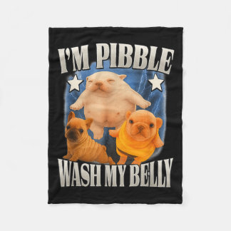 Dwaas Meme Bble Meme Was Mijn Buikje Schoon Mijn B Fleece Deken