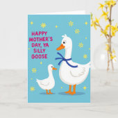 Dwaas Moederdag Kaart (Gele Bloem)