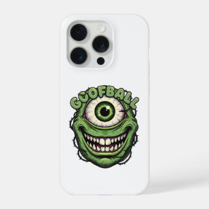Dwaas Monster Oog – Grappig Enge Eenogige Cartoon iPhone 15 Pro Case