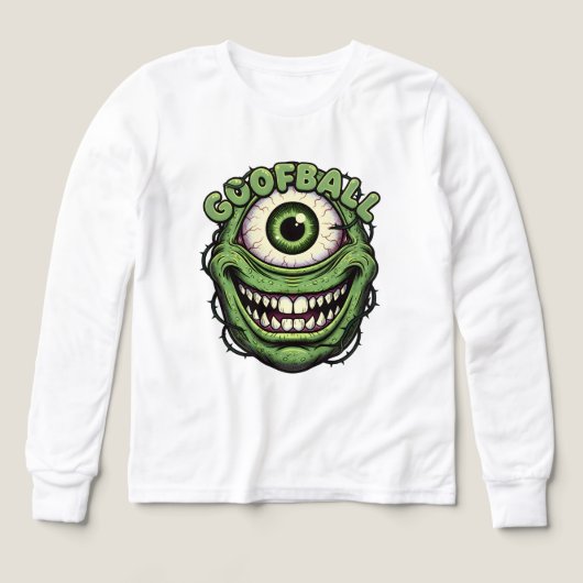 Dwaas Monster Oog – Grappig Enge Eenoogse Cartoon (Voorkant)