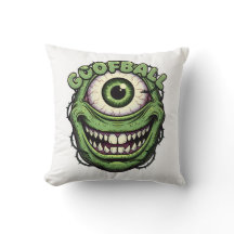Dwaas Monster Oog – Grappige Enge Eenoogse Cartoon