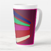 Dwaas mooi latte mok (Rechterhoek)