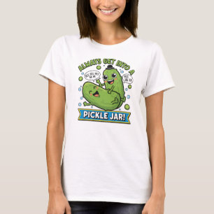 Dwaas Ogengurken in een Pot – Grappige Kinderen T-shirt