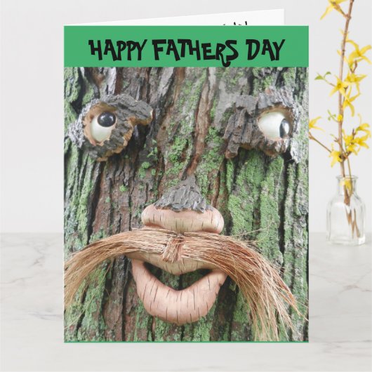 DWAAS OP VADERDAG PAPA KAART (Gele Bloem)