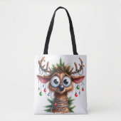 Dwaas Rendier Boodschappentas Tote Bag (Voorkant)