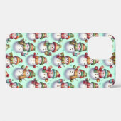 Dwaas Sneeuwmannen Case-Mate iPhone Case (Achterkant (horizontaal))