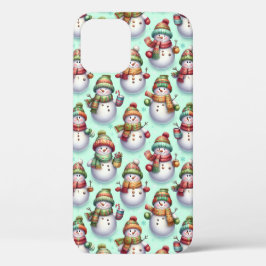 Dwaas Sneeuwmannen Case-Mate iPhone Case