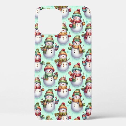 Dwaas Sneeuwmannen Case-Mate iPhone Case (Achterkant)