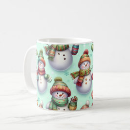Dwaas Sneeuwmannen Koffiemok