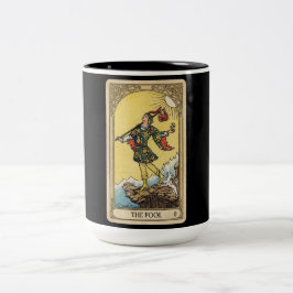 Dwaas Tarot Tweekleurige Koffiemok