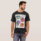 Dwaas Vis In Schoenen T-shirt (Voorkant volledig)