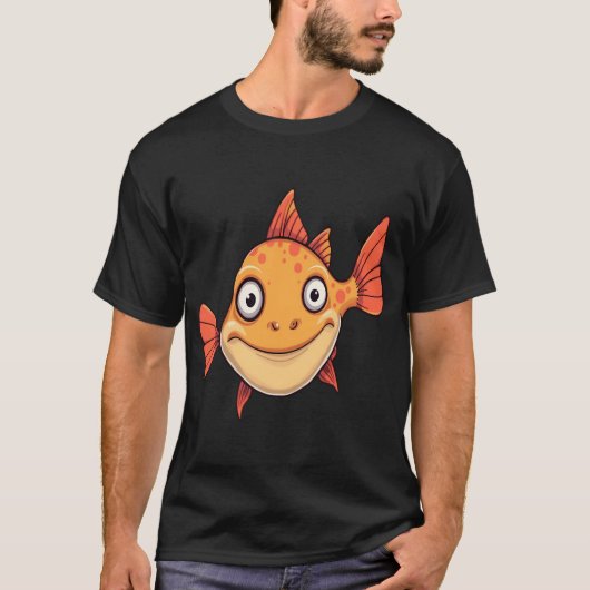 Dwaas Vis T-shirt (Voorkant)