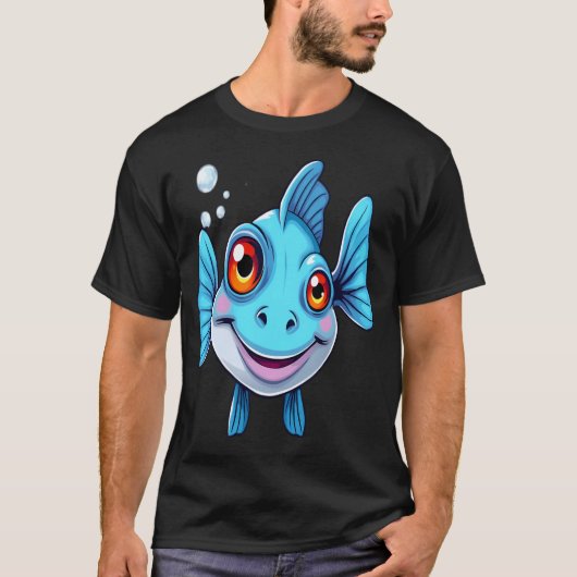 Dwaas Vis T-shirt (Voorkant)