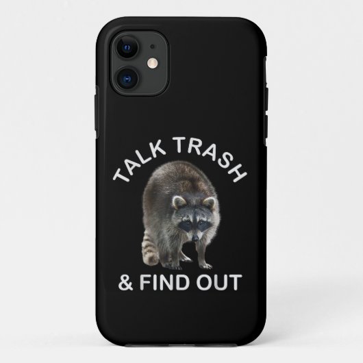 Dwaas Wasbeer & Wasbeer Kleren Praten Kletskoek ee Case-Mate iPhone Case (Achterkant)