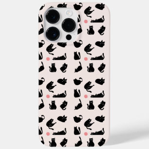 Dwaas Zwarte Katten Case-Mate iPhone 14 Pro Max Hoesje