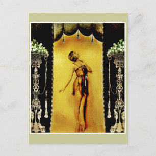 Dwaasheden Ballerina_border Briefkaart