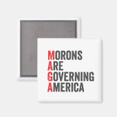 Dwaasheid regeert Amerika 4 juli  Magneet (Voorkant / Achterkant)