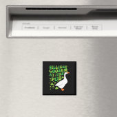 Dwaaste Gans Bij De Pub Grappige Shamrock St. Patr Magneet (Insitu (Vaatwasser))