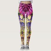 Dwainizms Colorful "Optical Confections"-Leggings Leggings (Voorkant)