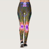 Dwainizms "Fantasia - Olive" Aangepaste Leggings (Achterkant)