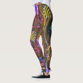 Dwainizms "Fantasia - Olive" Aangepaste Leggings (Links)