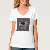 Dwalend in het onbekende - oxvi - v neck T-Shirt (Voorkant)