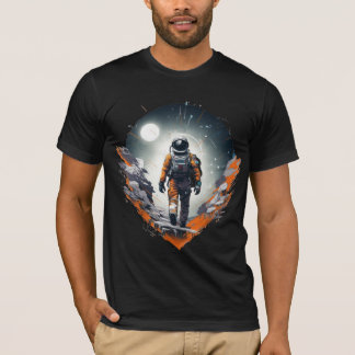 dwalende astronaut t-shirt