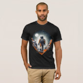 dwalende astronaut t-shirt (Voorkant volledig)