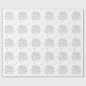 Dwalende Mini Bugs en Mini Beestjes Cadeaupapier (Vlak)