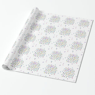 Dwalende Mini Bugs en Mini Beestjes Cadeaupapier