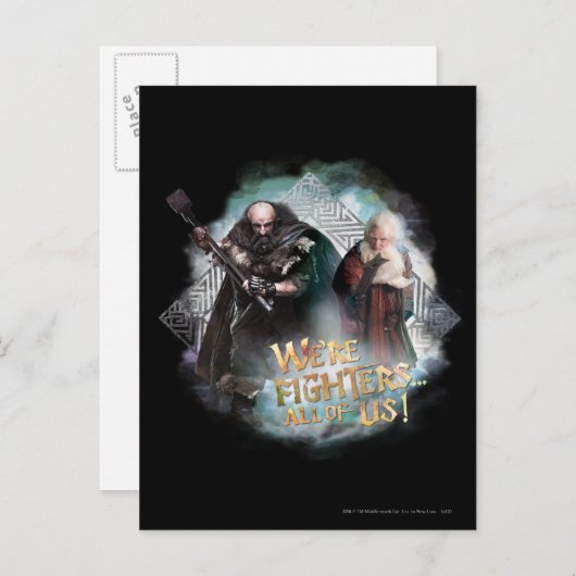 Dwalin en Balin Briefkaart (Voorkant / Achterkant)