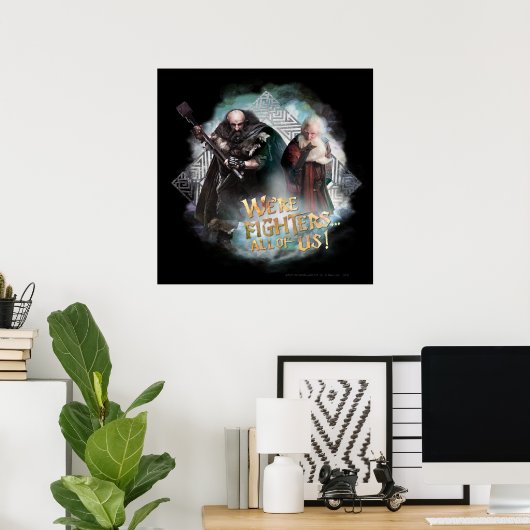 Dwalin en Balin Poster (Thuiskantoor)