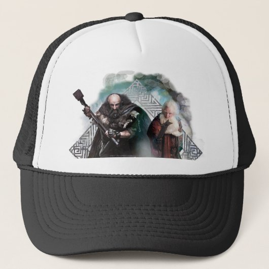Dwalin en Balin Trucker Pet (Voorkant)