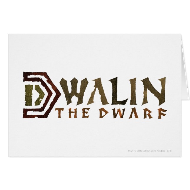 Dwalin Naam (Voorkant Horizontaal)