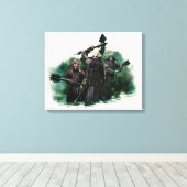 Dwalin, Nori en Bofur Graphic Canvas Afdruk (Insitu (Houten vloer))